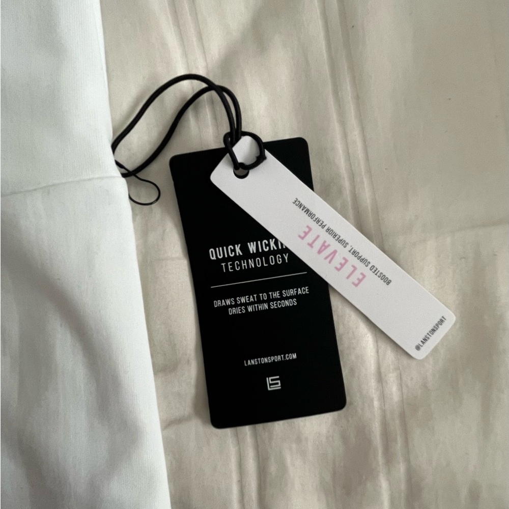 Lanston Sport Adrian Burst Leggings in white color and size medium NWT - Picture 5 of 6